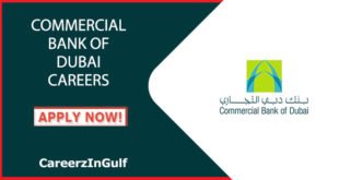 Commercial Bank of Dubai Careers